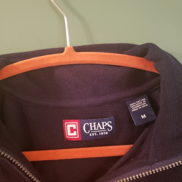 3/20$ chaps mock neck zip long sle… - Picture 1 of 3